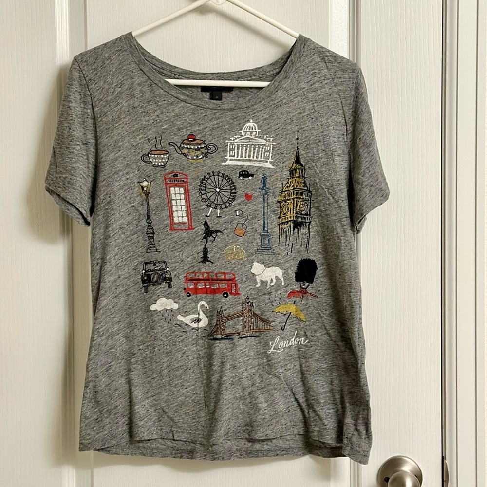 J. Crew London tee